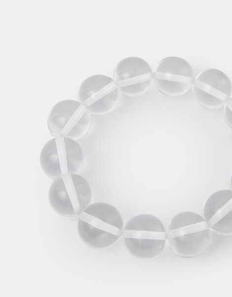 Clear Orb Bead Bracelet, , large