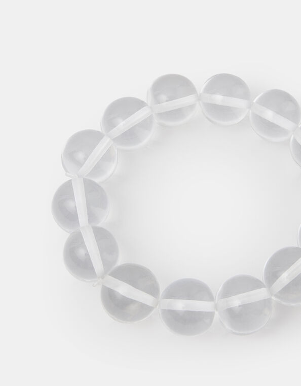 Clear Orb Bead Bracelet, , large