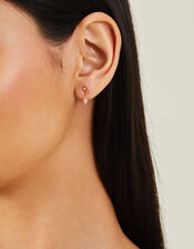 3-Pack 14ct Gold-Plated Pearl Earring Set, , large