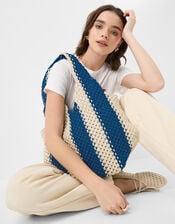 Macrame Tote Bag , , large