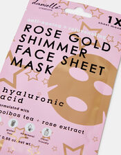 Danielle Creations Anti-Ageing Rose Gold Shimmer Face Mask, , large