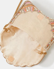 Girls Beaded Scallop Bag, , large