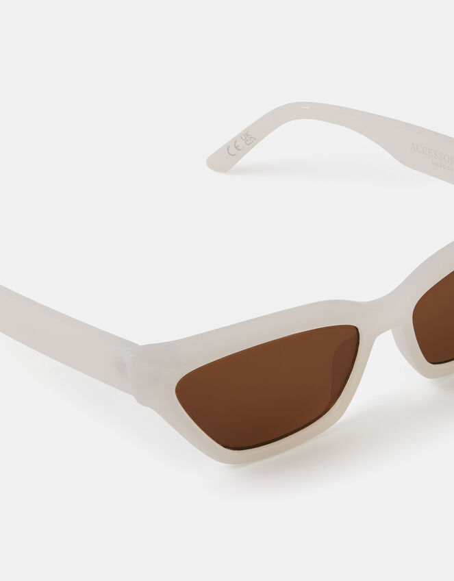 Rectangle Cat Eye Sunglasses, , large