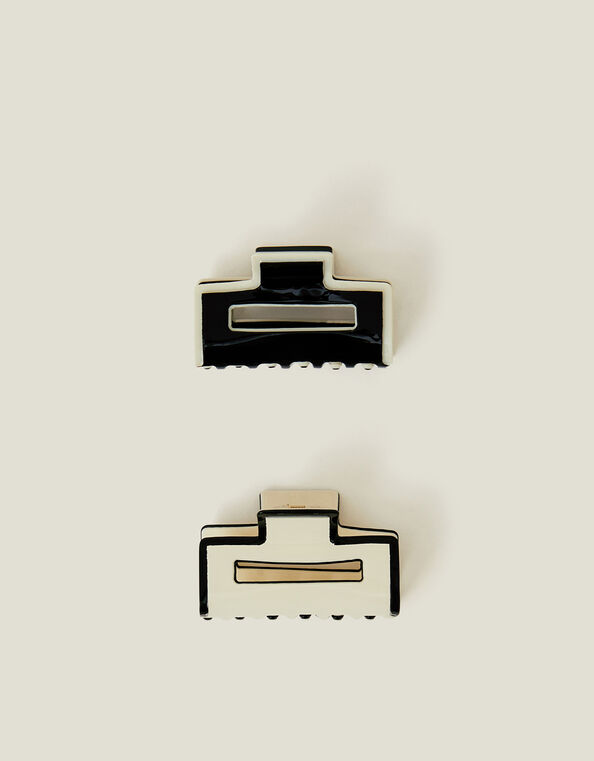 2-Pack Monochrome Claw Clips, , large
