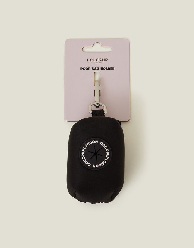 Cocopup London Dog Poop Bag Holder Black, , large