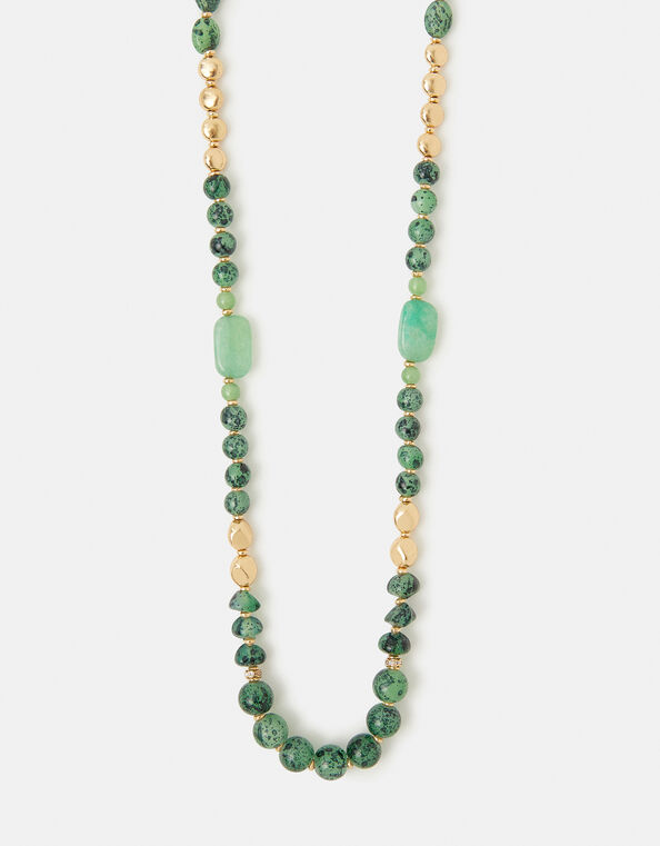Long Beaded Necklace, , large