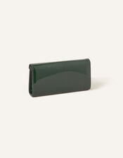 Patent Clutch Bag, Green (GREEN), large
