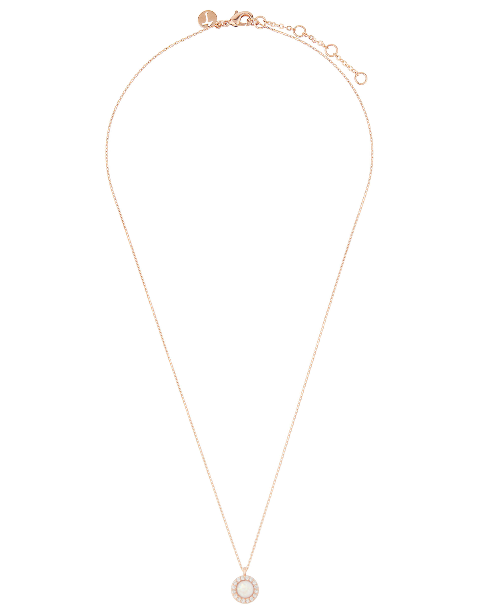 Sparkle Gem Pendant Necklace, , large