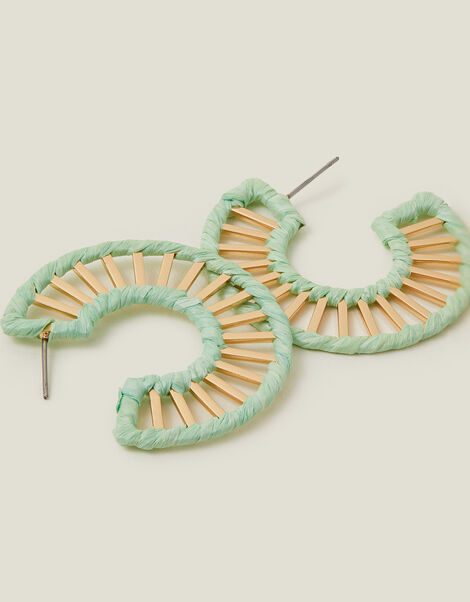 Cut Out Wrap Hoop Earrings , , large