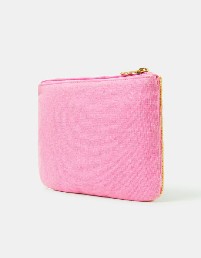 Lobster Beaded Stripe Pouch, , large