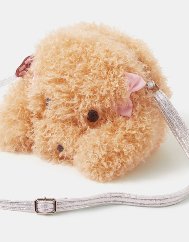 Girls Poodle Crossbody Bag, , large