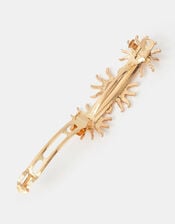 Sun Swirl Barrette Hair Clip, , large