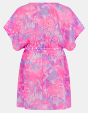 Girls Tie-Dye Kaftan, Multi (BRIGHTS MULTI), large