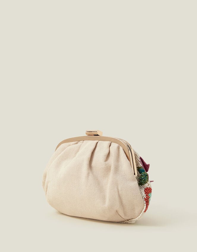 3D Floral Clutch Bag, , large