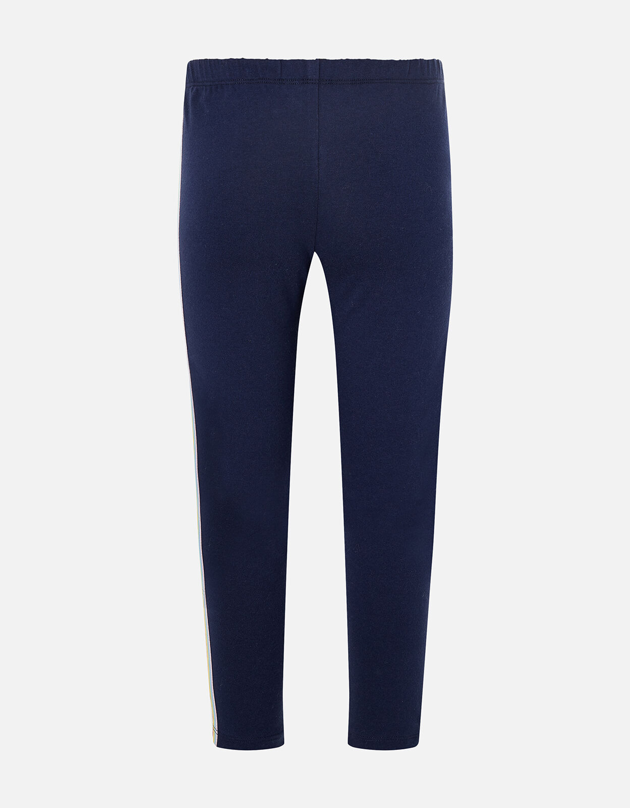 girls rainbow stripe leggings