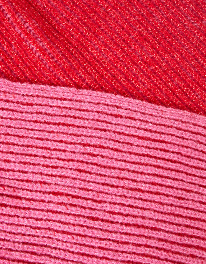 Paris Knit Scarf, Pink (PINK), large