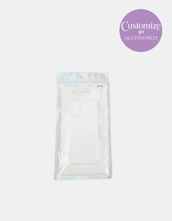 Plain iPhone 16 Phone Case, Clear (CLEAR), large
