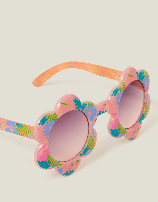 Girls Flower Sunglasses, , large