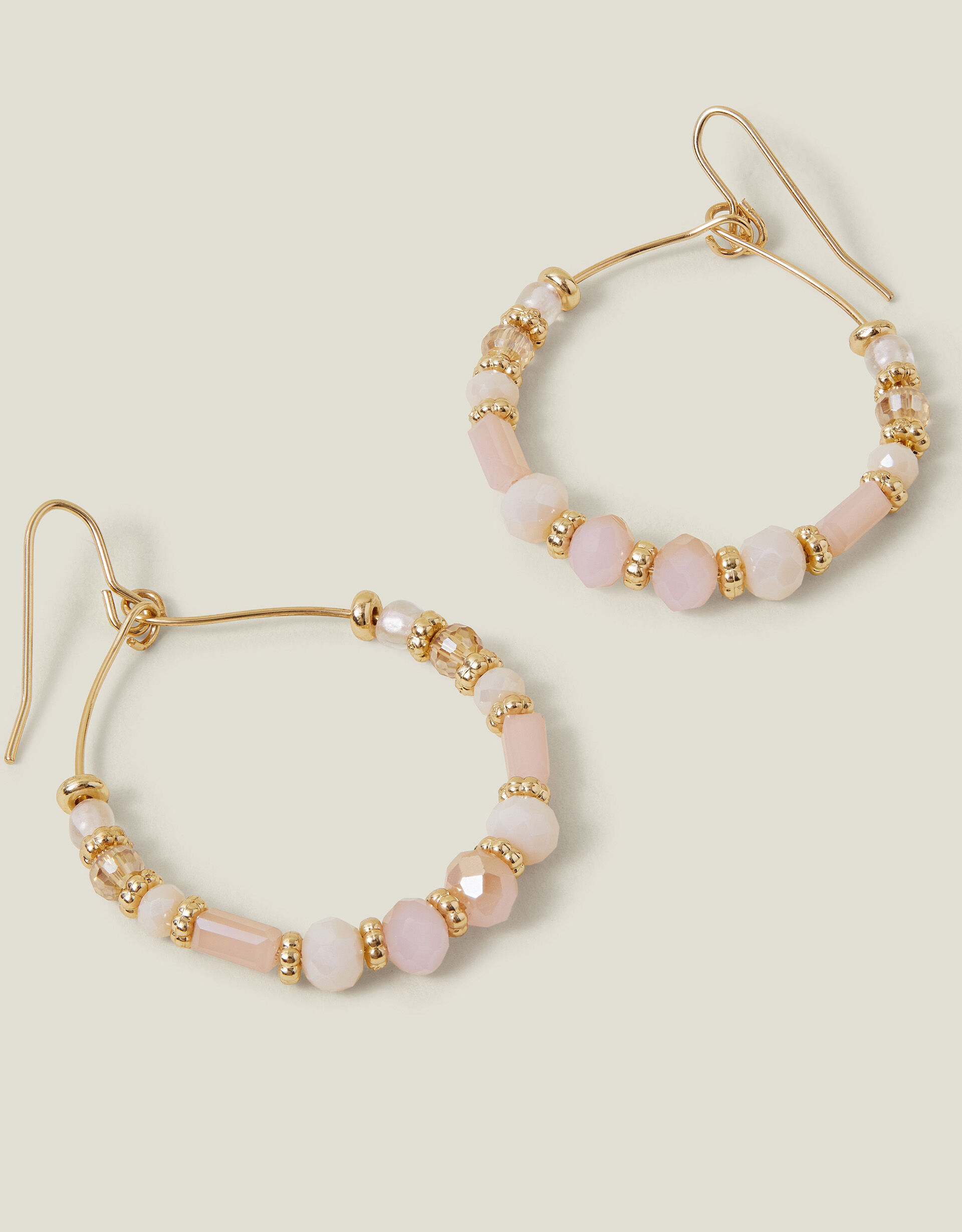 Large Bead Hoop Earrings Hoop Earrings Accessorize Global