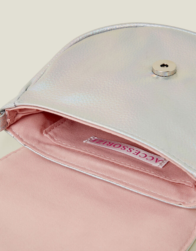 Girls Fruity Metallic Cross Body Bag, , large