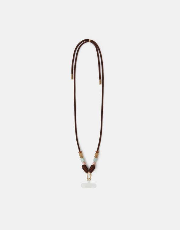 Beaded Adjustable Phone Strap, , large