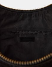 Suede Shoulder Bag, , large