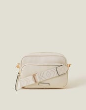 Dina Double Zip Cross-Body Bag, , large