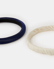 2-Pack Satin Headbands, , large