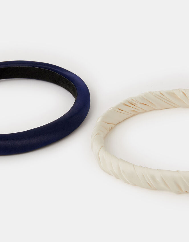 2-Pack Satin Headbands, , large