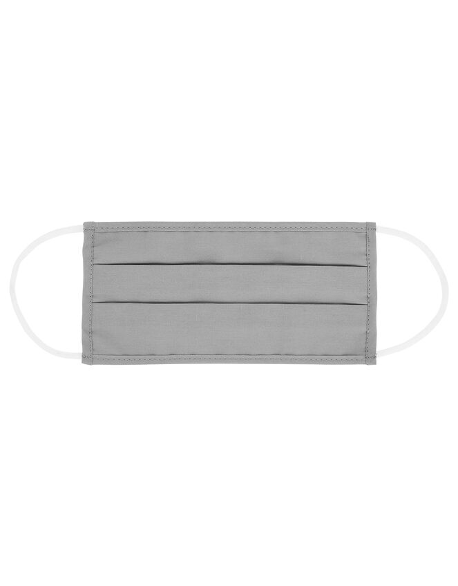 Face Covering in Pure Cotton, Grey (GREY), large