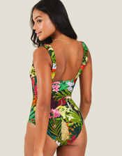 Jungle Print Swimsuit, BRIGHTS MULTI, large