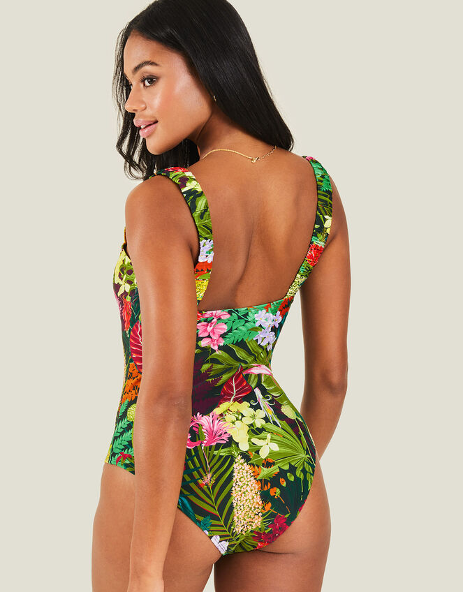 Jungle Print Swimsuit, Multi (BRIGHTS MULTI), large