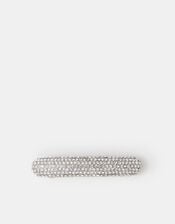 Diamanté Barrette Hair Clip, , large