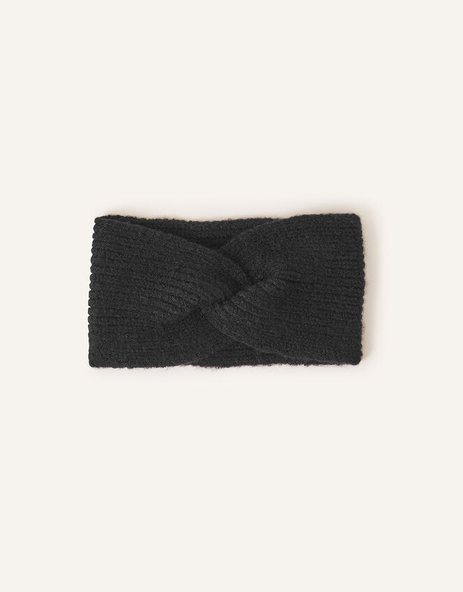 Soft Knit Bando Black | Hats | Accessorize UK