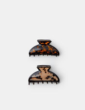 2-Pack Oval Tort Claw Clips, , large