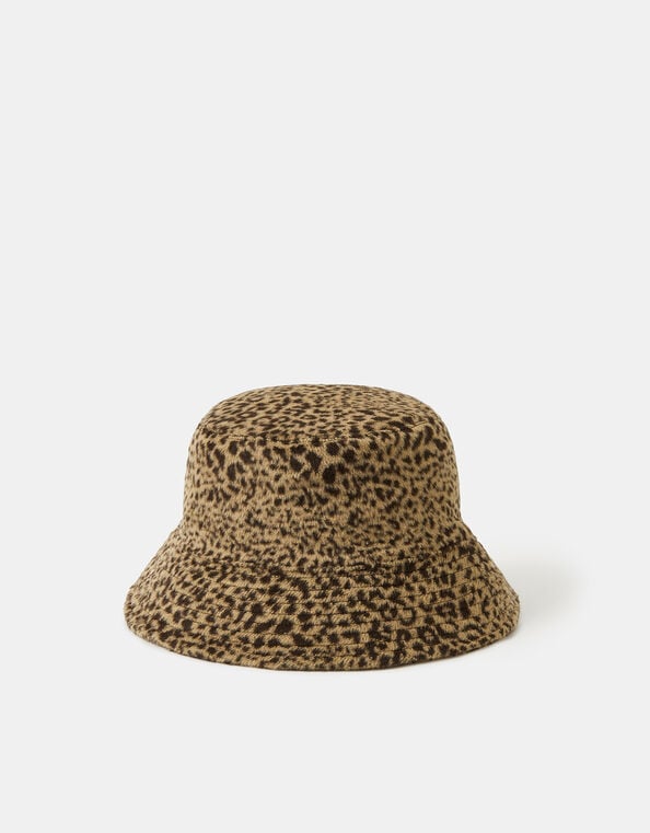Cheetah Print Bucket Hat, , large