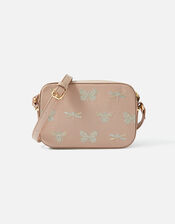 Embroidered Insects Cross-Body Bag, , large
