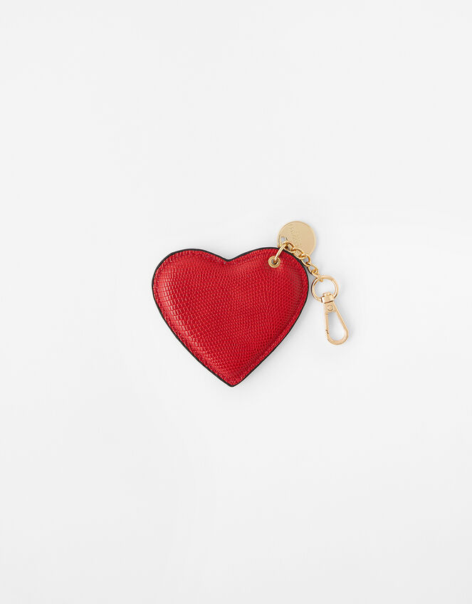 Heart Keyring, Red (RED), large
