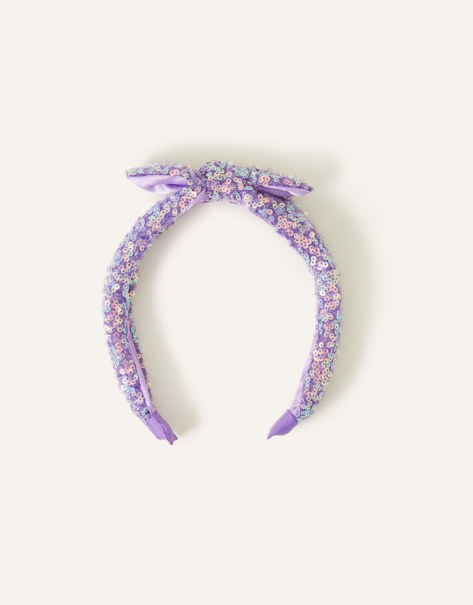 Girls Sequin Headband, , large