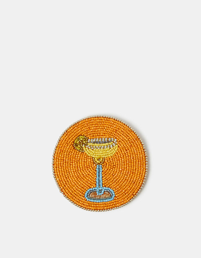 Beaded Cocktail Coaster, , large