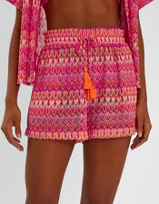 Crochet Shorts, Multi (BRIGHTS MULTI), large
