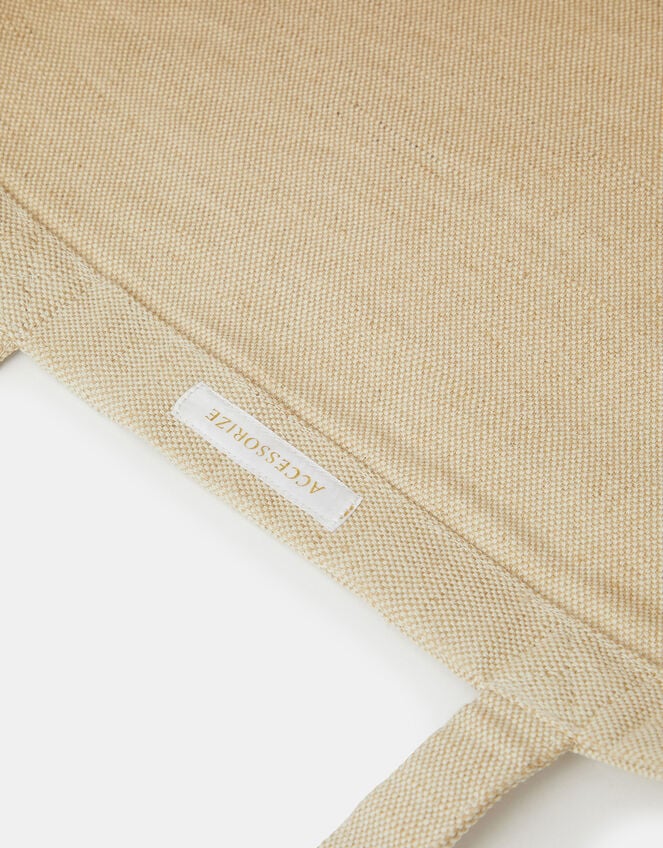 Bride Canvas Shopper Bag, , large