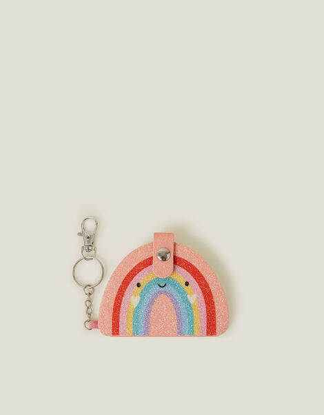 Girls Rainbow Keychain Notebook, , large