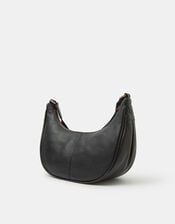 Leather Crossbody Bag, , large