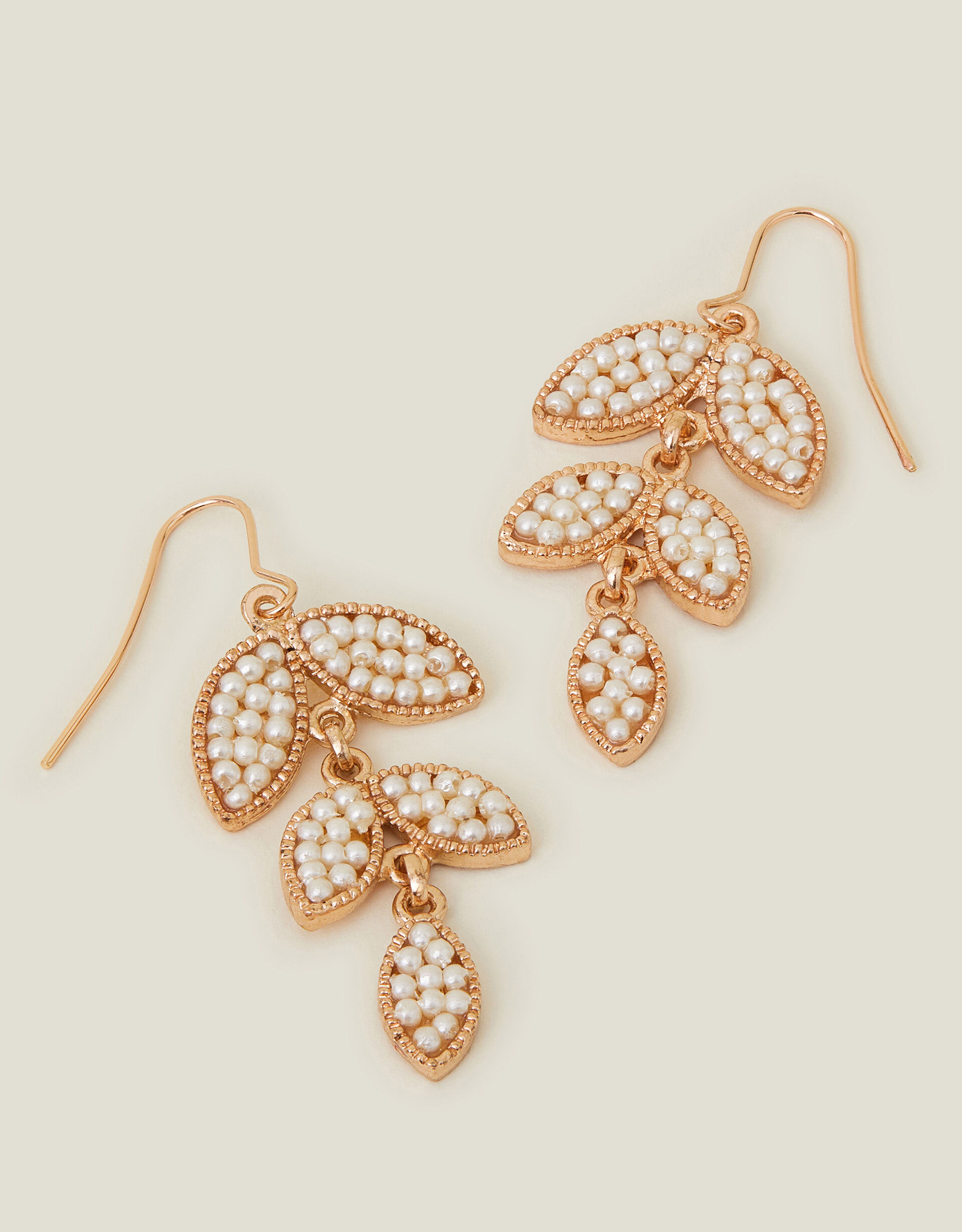 Accessorize leaf earrings discount