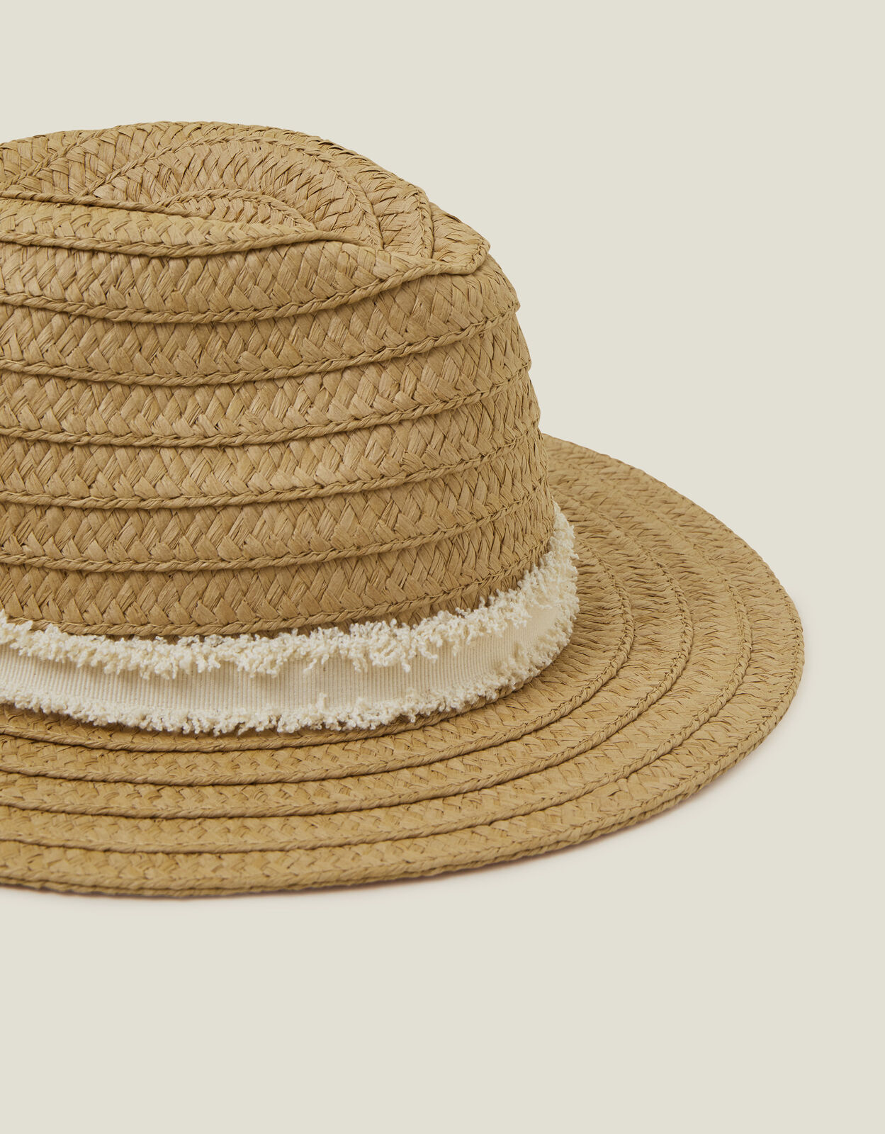 Accessorize fedora top
