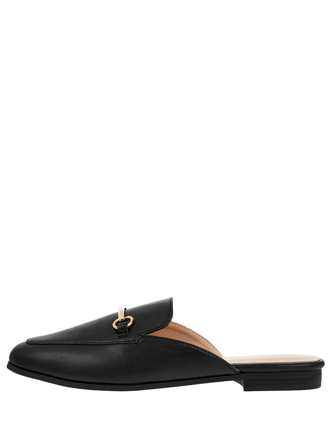 Backless Loafers, Black (BLACK), large