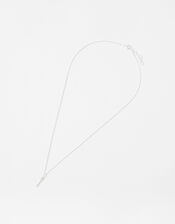 Sterling Silver Arrow Necklace, , large