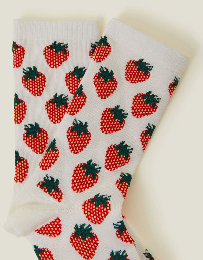 Strawberry Socks, , large