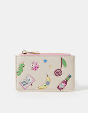 Cherry Print Card Holder, , large
